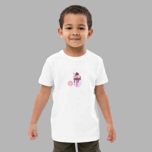 Cute Short Sleeve Tee, T-shirts For Kids