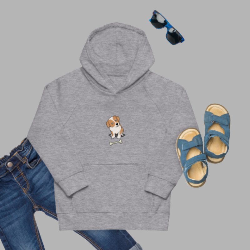 Doggy Unisex Hoodie for Kids