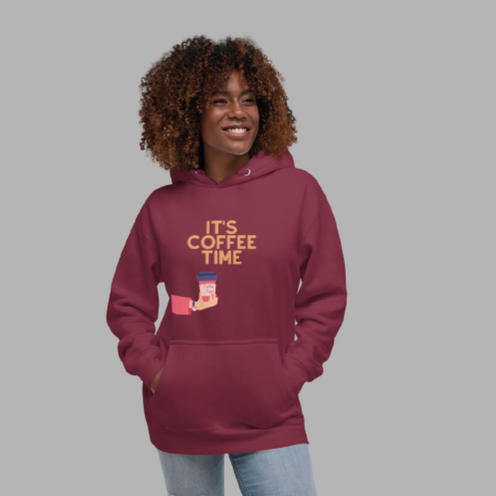 It's Coffee Time Unisex Hoodie