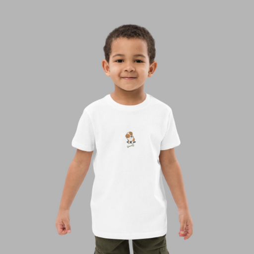 Doggy Short Sleeve Unisex T-shirt For Kids