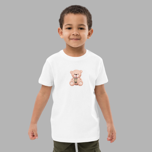 Teddy Bear Short Sleeve Tee, Funny Teddy Bear T-shirts For Kids