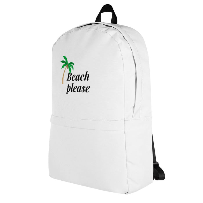 Beach Please Backpack, Beach Unisex Bag