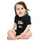 Lazy Sunday Baby Bodysuit, Lazy Cat Baby Short Sleeve Onesies