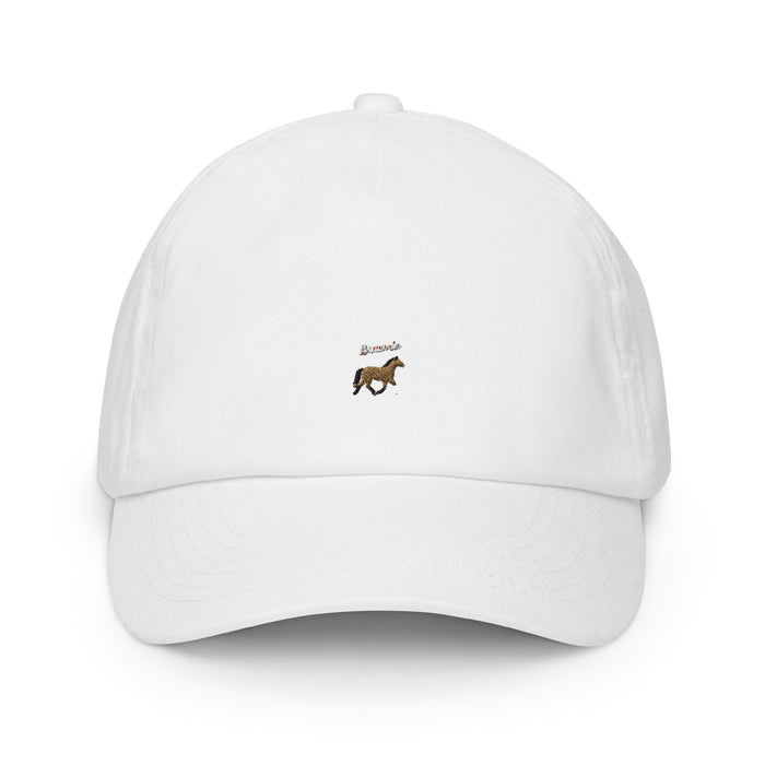 Horse Structured Twill Cap For Kids