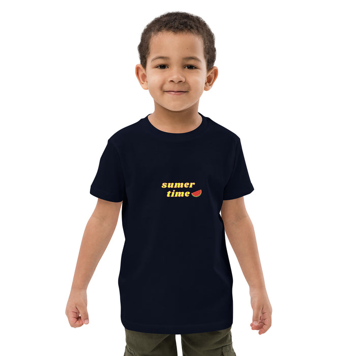 Summer Time Short Sleeve For Kids, Summer T-shirts For Kids