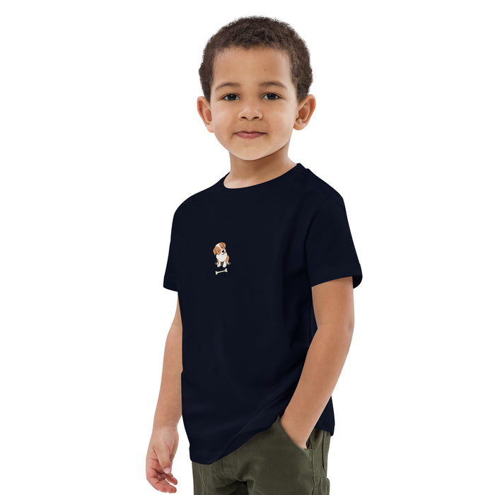 Doggy Short Sleeve Unisex T-shirt For Kids