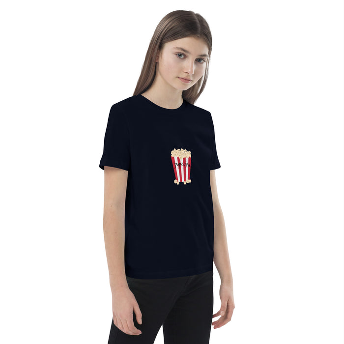 Popcorn Short Sleeve Unisex T-shirt For kids