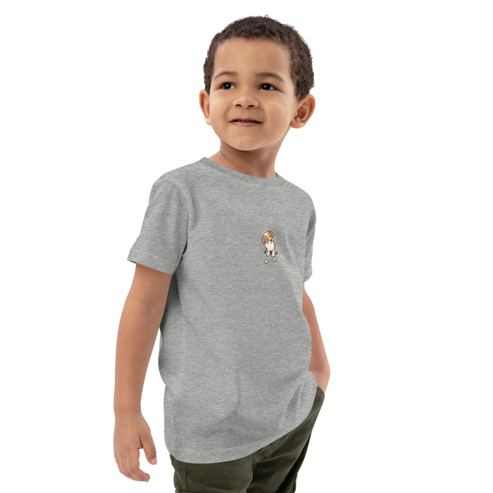 Doggy Short Sleeve Unisex T-shirt For Kids