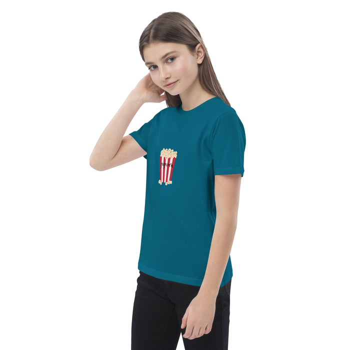 Popcorn Short Sleeve Unisex T-shirt For kids