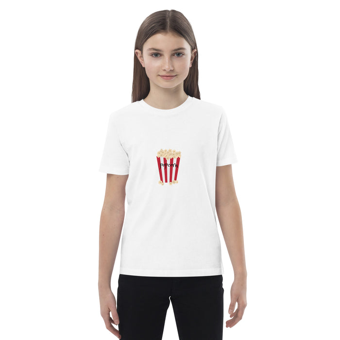 Popcorn Short Sleeve Unisex T-shirt For kids