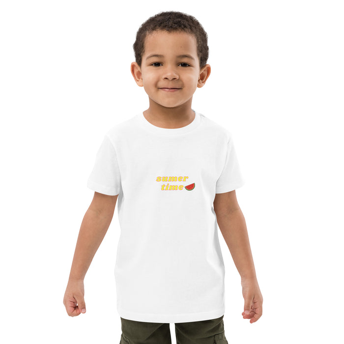 Summer Time Short Sleeve For Kids, Summer T-shirts For Kids