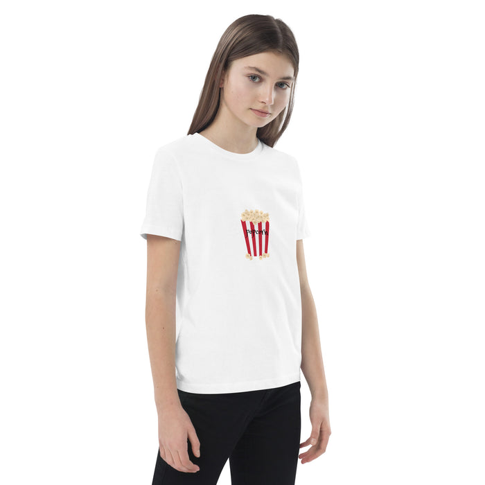 Popcorn Short Sleeve Unisex T-shirt For kids