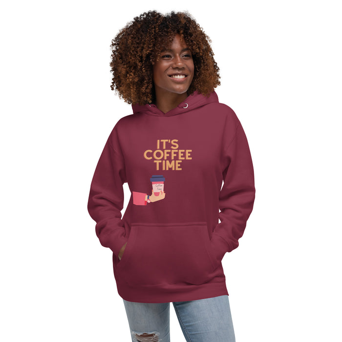 It's Coffee Time Unisex Hoodie