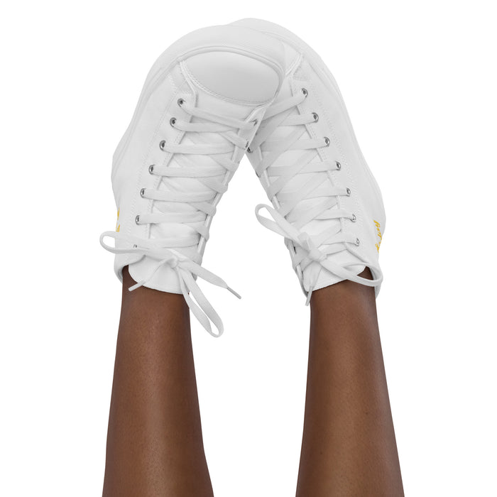 Time to Holiday Women’s high top canvas shoes