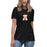 Teddy Bear Women's Relaxed T-Shirt, Cute Teddy Short Sleeve Tee For Women