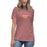 Summer Time Women's Relaxed T-Shirt, Summer Time Short Sleeve Tee For Women