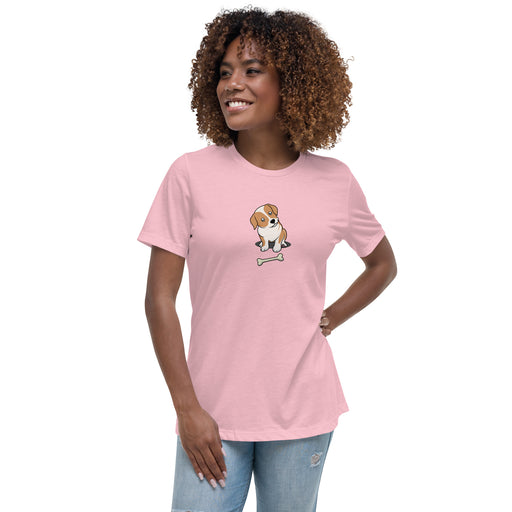 Doggy Women's Relaxed T-Shirt, Doggy Women Short Sleeve Tee