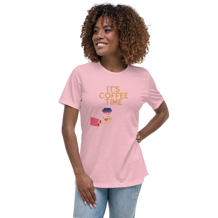 It's Coffee Time Women's Relaxed T-Shirt