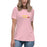 Summer Time Women's Relaxed T-Shirt, Summer Time Short Sleeve Tee For Women