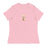 Teddy Bear Women's Relaxed T-Shirt, Cute Teddy Short Sleeve Tee For Women