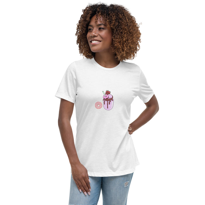 Women's Relaxed T-Shirt, Short Sleeve Tee For Women